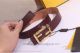 AAA Replica Cheap Fendi Brown Leather Belt - Gold Double F Buckle (5)_th.jpg